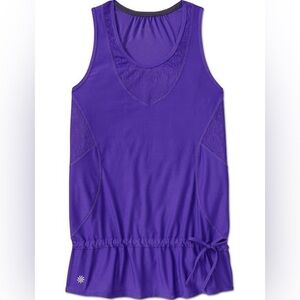 Athleta Purple Wick It Good Activewear Tank Top Size Medium